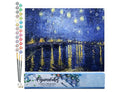 Paint by numbers - Van Gogh Starry Night over the Rhone: Without frame, 16"x20"