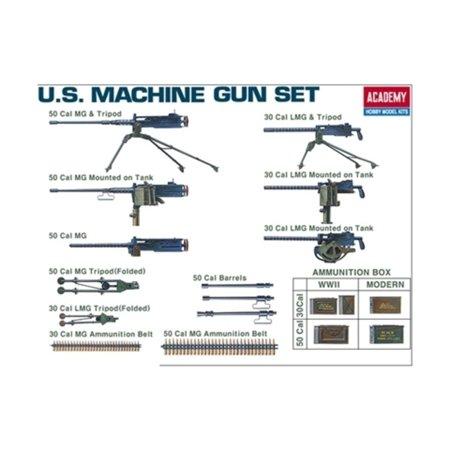 Academy Plastic 13262 1/35 US WWII Machine Gun Set