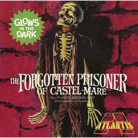 Atlantis Models AANA453 1-8 Scale Forgotten Prisoner of Castel Mare Glow Edition Figures