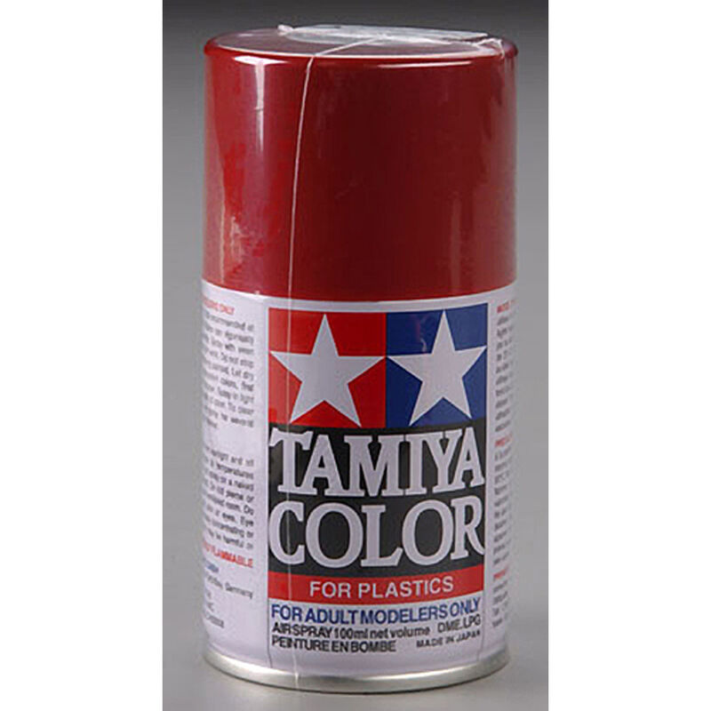 Tamiya Acrylic TS-18 Plastic Spray Lacquer Paint Metallic Red