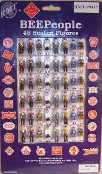 BEEPeople 48 Seated Figures