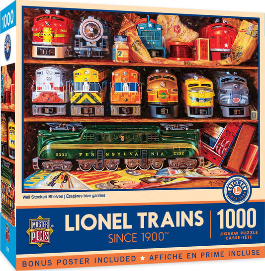 Lionel Trains - Well Stocked Shelves 1000 Piece Puzzle