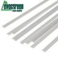 Evergreen Scale Models Strip .020 x .040 10 EVG122 Plastic Building Supplies