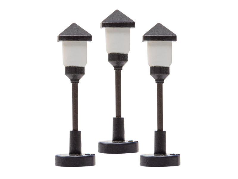 Lionel HO Scale Gas Street Lamps 3-Pack #2056180