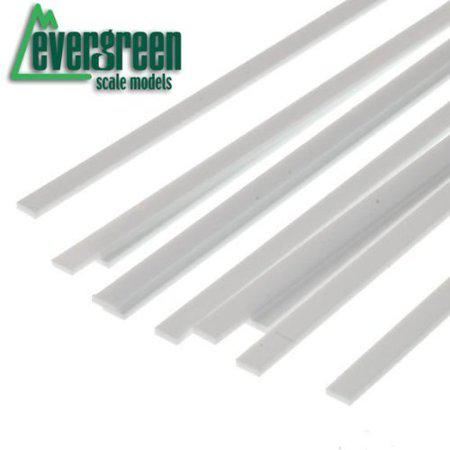 Evergreen Scale Models Strip .010 x .125 10 EVG106 Plastic Building Supplies