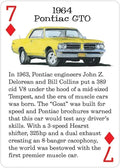 Classic American Rides Playing Cards