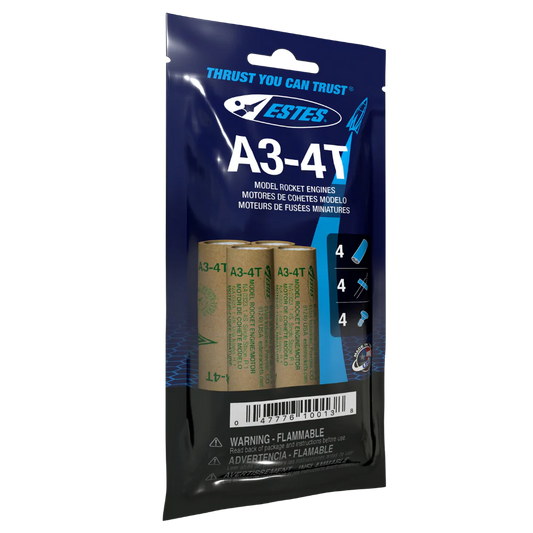 Estes A3-4T Engines 4 Pack