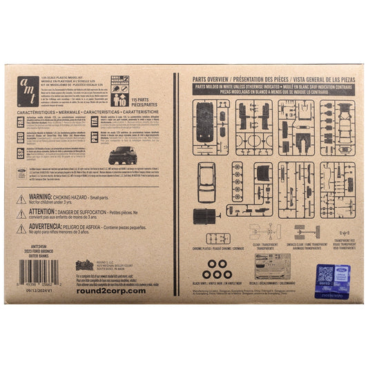 AMT 2023 Ford Bronco Outer Banks 1/25th Scale Plastic Model No. AMT11345M
