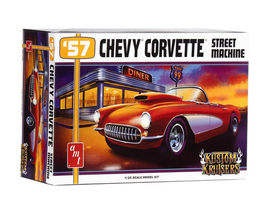 AMT Skill 2 Model Kit 1957 Street Machine Kustom Kruisers Series 1/25 Scale Model AMT1498