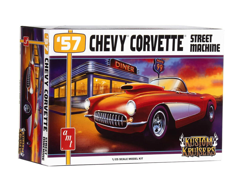 AMT Skill 2 Model Kit 1957 Street Machine Kustom Kruisers Series 1/25 Scale Model AMT1498