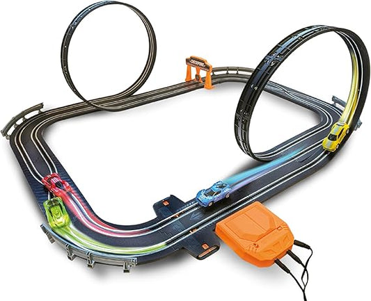 Atlasonix Slot Racing Slot Car Set 1/64th Scale No. SCL2024