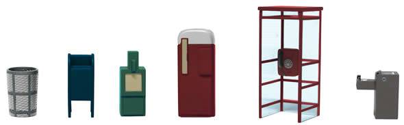 Lionel City Accessory Pack Hand Painted Pewter No. 624197