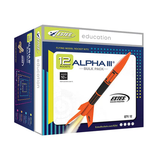 ESTES Alpha III® Bulk Pack (12 Pk)