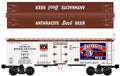 Ready Made Trains Anthracite Beer 36ft Wood Side Reefer Car No. RMT-86199-172