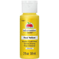 Apple Barrel Acrylic Craft Paint Gloss Finish Yellow 2 Fl oz No. 20645E