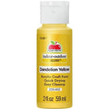 Apple Barrel Acrylic Gloss Finish Paint Dandelion Yellow 2 fl Oz No. 20646E