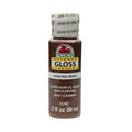 Apple Barrel Acrylic Gloss Finish Paint in Real Brown Color 2 Fl Oz No. 20354E