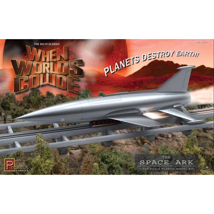 Pegasus Hobbies 1/350th Scale When Worlds Collide The Space Ark Plastic Model No. PEG9211