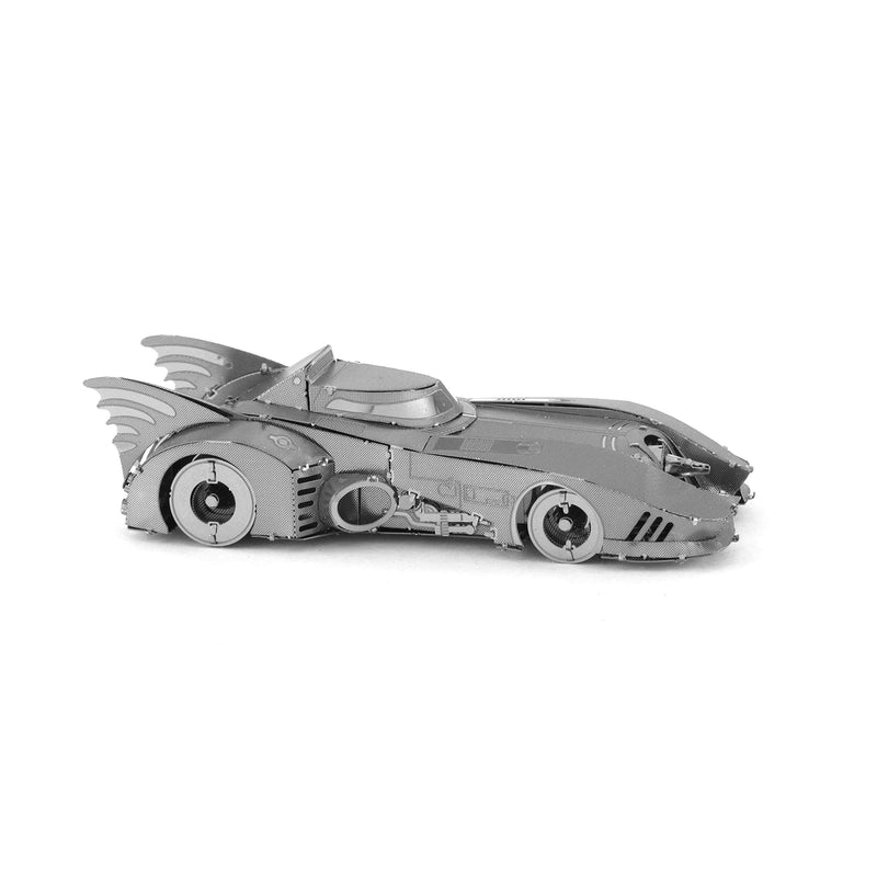 BATMAN 1989 BATMOBILE - Metal Earth : Silver, Small