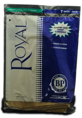 Royal Aire Filtration 7 Pack Vacuum Bags Type BP No. 3-KE2103-000