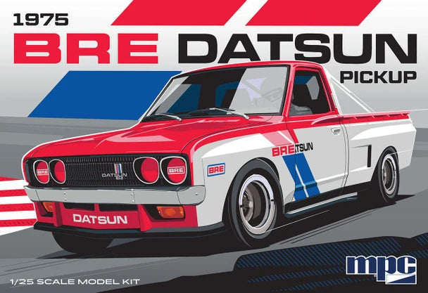 MPC 1/25th Scale 1975 BRE Datsun Pickup Plastic Model Kit No. MPC1029