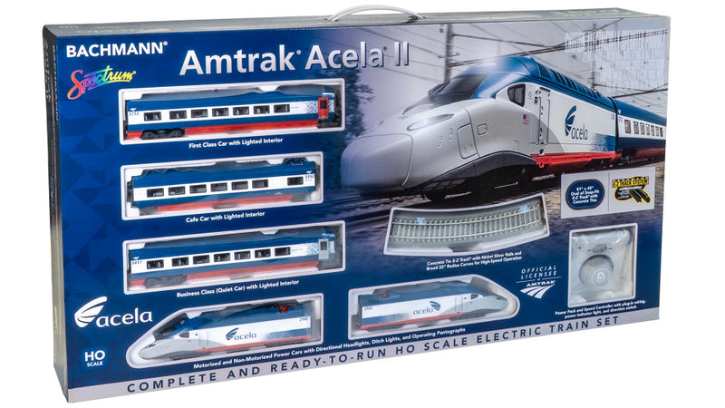Bachmann Trains - Amtrak® Acela® II - Ready to Run Electric Train Set