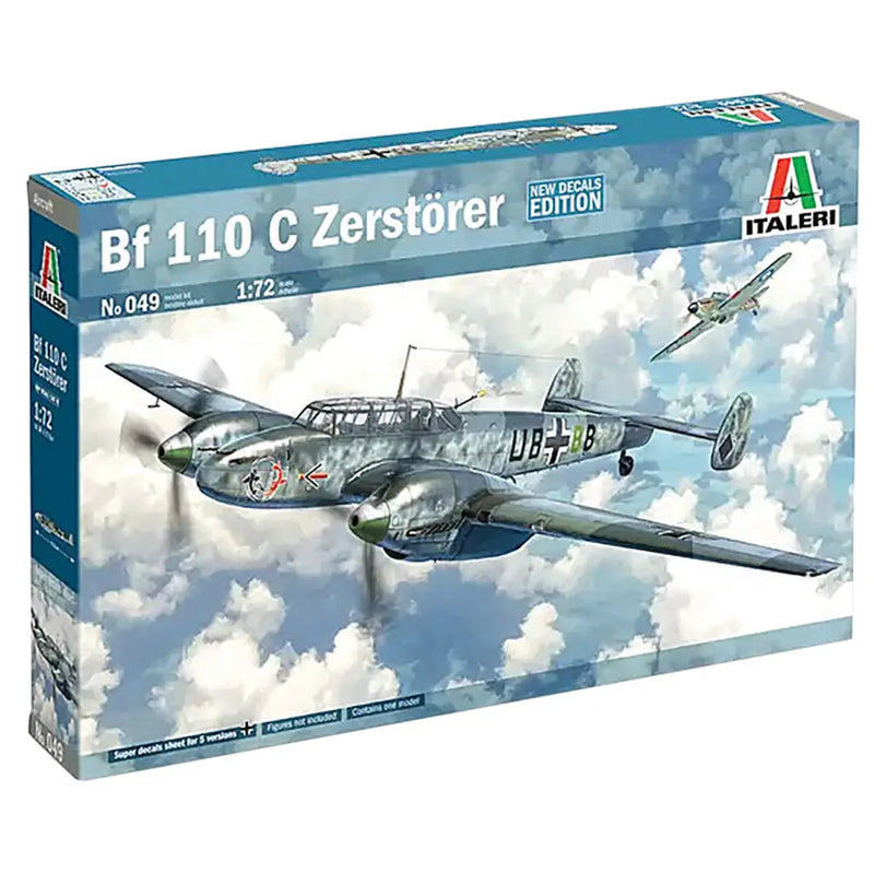 Italeri Bf 110 C Zerstorer 1/72 scale No. 049
