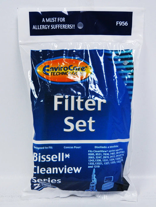 Enviro Care Bissell Cleanview Series Filter Set No. F956