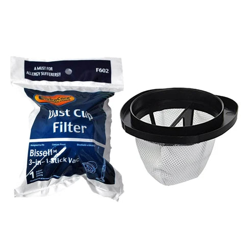 EnviroCare Bissell 3-in-1 Stick Vacuum Dust Cup Filter No. ENCF602