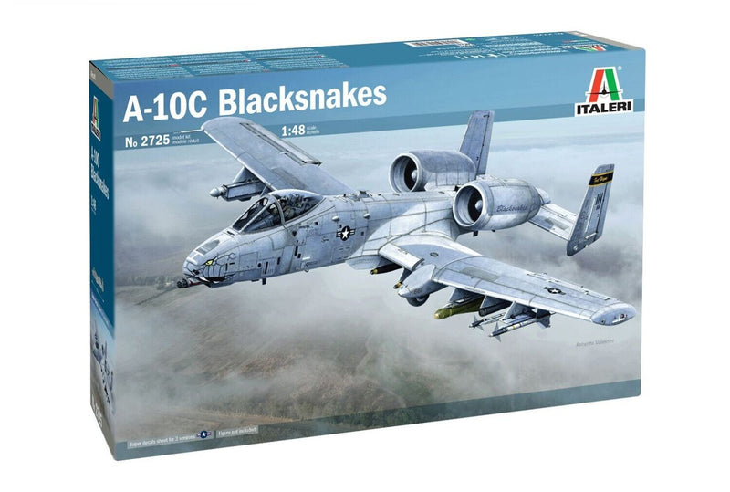 Italeri A-10C Blacksnakes Plastic Model Kit No. 2725 1/48th Scale