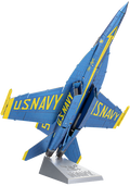Metal Earth Premium Series Blue Angels F/A-18 Super Hornet Steel Model Kit No. ICX212