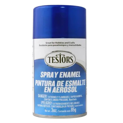 Testors Spray Enamel Custom Blue Metallic Flake No. 1639T