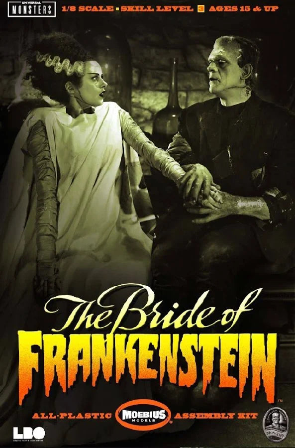 Moebius Models 1/8th Scale The Bride of Frankenstein Plastic Model Kit No. MOE983