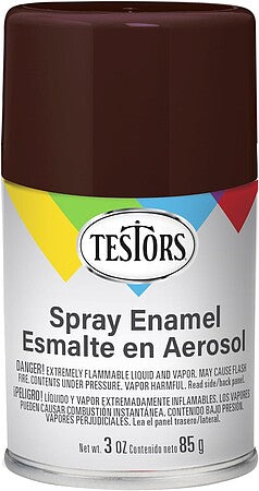 Testors Spray Enamel Brown No. 1240T