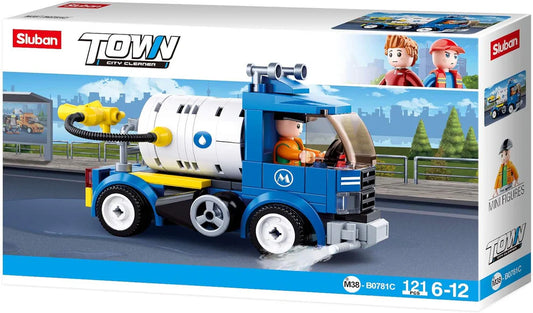 Sluban Town City Cleaner Vehicle Set 121 Piece No. M38B0781C