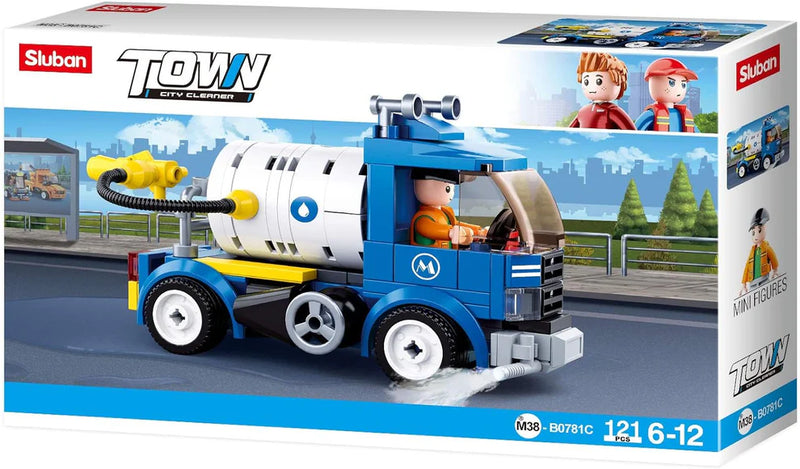 Sluban Town City Cleaner Vehicle Set 121 Piece No. M38B0781C
