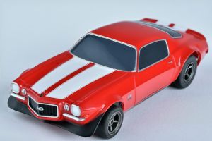 AFX Camaro SS350 (Red) Slot Car 1/64th Scale No. AFX22002