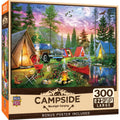 Master Pieces Campside - Moonlight Camping 300 Piece Ez Grip Puzzle No. 32222