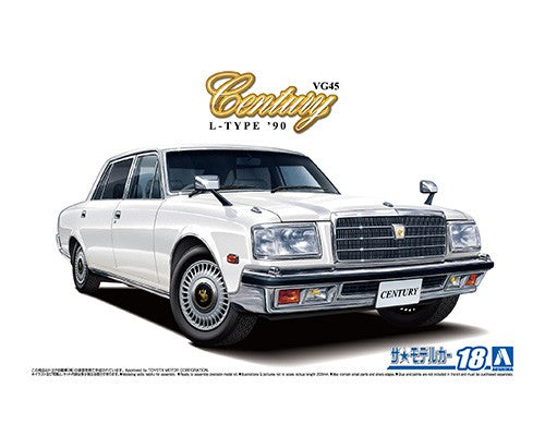 Aoshima Toyota VG45 Century L-Type '90 1/24th Scale Plastic Model Kit No. AOS-06932