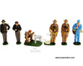 Lionel  Civil Servants People Pack Hand Painted Pewter Figures  (6 Piece) No. 624194