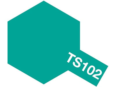 Tamiya TS-102 Cobalt Green Acrylic Spray Paint 3oz  No. 85102