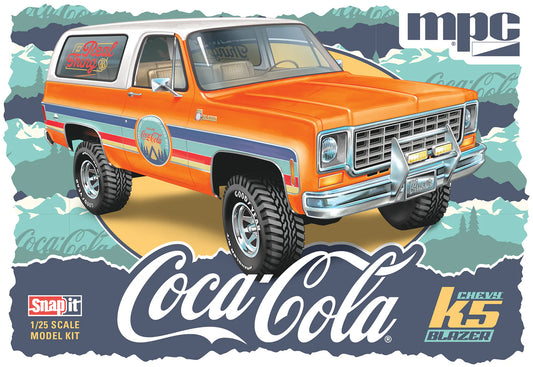 MPC Coca Cola Chevy K5 Blazer 1/25th Scale Plastic Model Kit No. MPC1022