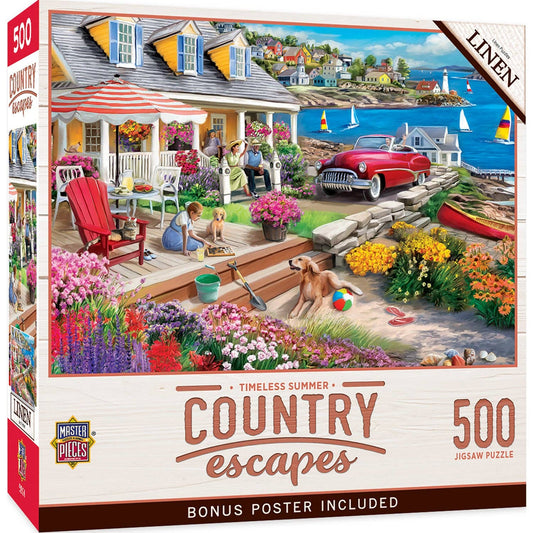 Country Escapes - Timeless Summer 500 Piece Jigsaw Puzzle