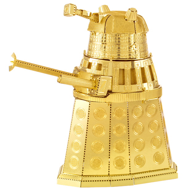 Metal Earth Doctor WHO Gold Dalek Steel Model Kit No. MMS401G