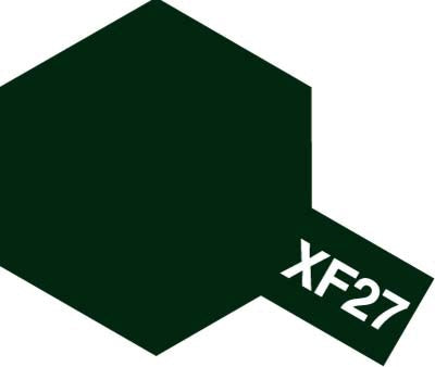 Tamiya XF-27 Mini Black Green No. 81727