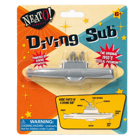 Neato! Diving Sub- Retro Classic, Vintage Toy