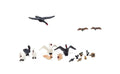 Woodland Scenics HO Scale Ducks & Swans No. A1969