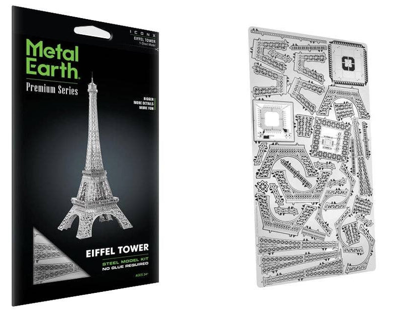 Eiffel Tower Premium Series Metal Earth 3D model kit