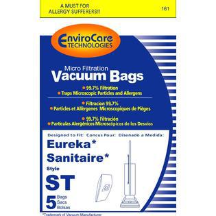 Envirocare 858 Replacement Vacuum Bags Designed to Fit Riccar RSQ-6 Supraquick