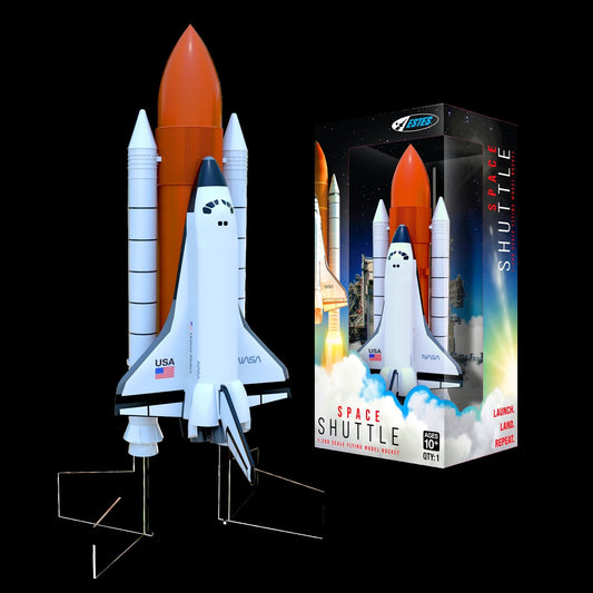 Estes 009991 Space Shuttle Model Rocket - Launch Up to 600 ft - Replica Rocket for Kids, Teens, & Adults - No Assembly Required
